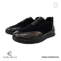 CarlaRicci 055.168 fekete slipon cipő 