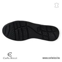 CarlaRicci 055.168 fekete krokko slipon cipő 