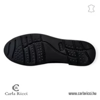 CarlaRicci 055.55 fekete krokko slipon cipő 