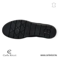 CarlaRicci G028-608 fekete krokko cipő 