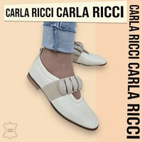 Carla Ricci 728-830 bézs balerina cipő 