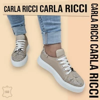 Carla Ricci 540-7000 bézs sportcipő