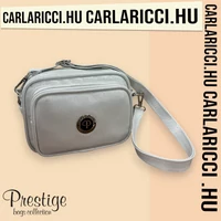 Prestige ezüst keresztpántos táska