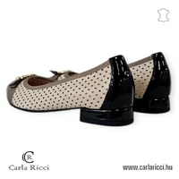 Carla Ricci 685 bézs balerina cipő 