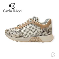 Carla Ricci 001-2023 bézs sportcipő