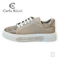 Carla Ricci 540-7000 bézs sportcipő