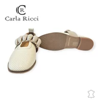 Carla Ricci 728-830 bézs balerina cipő 