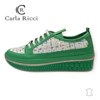 Carla Ricci Zöld sportcipő
