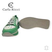 Carla Ricci Zöld sportcipő