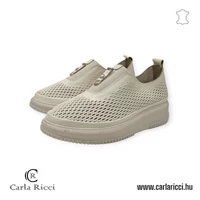 Carla Ricci bézs slipon