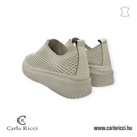 Carla Ricci bézs slipon M37