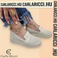 Carla Ricci bézs slipon