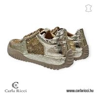 Carla Ricci arany sportcipő