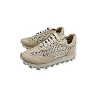 Carla Ricci arany bőr sportcipő, sneaker