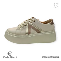 Carla Ricci 20707 bézs-arany sportcipő