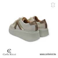 Carla Ricci 20707 bézs-arany sportcipő