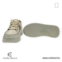Carla Ricci 20707 bézs-arany sportcipő