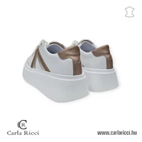 Carla Ricci 20707 fehér-arany sportcipő