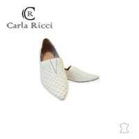Carla Ricci 743-211 bézs balerina cipő 