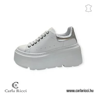 Carla Ricci fehér-ezüst sportcipő 36 méret
