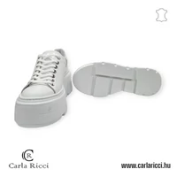 Carla Ricci fehér-ezüst sportcipő 36 méret