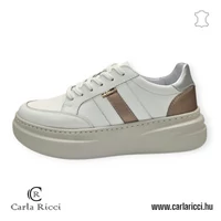 Carla Ricci fehér, ezüst, arany sportcipő 36 méret