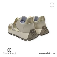 Carla Ricci bézs-arany sportcipő 36 méret