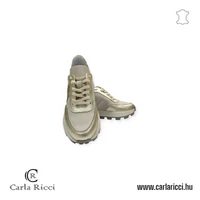 Carla Ricci bézs-arany sportcipő 36 méret