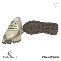 Carla Ricci bézs-arany sportcipő 36 méret
