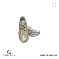 Carla Ricci bézs-arany-ezüst sportcipő 36 méret