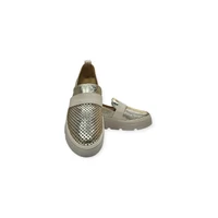 Carla Ricci arany-bézs slipon
