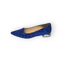 Carla Ricci 339 Kék Glitter cipő 