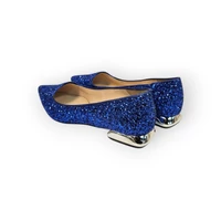 Carla Ricci 339 Kék Glitter cipő 