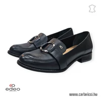 Edeo 3413 kék loafer utcai cipő