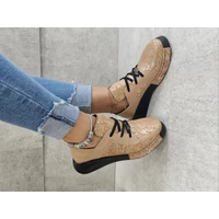 Carla Ricci G169 214-Z bézs sportcipő 