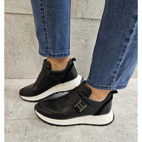 Carla Ricci 014.K5036 fekete sportcipő 