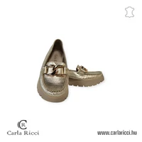 Carla Ricci 10141 arany mokaszin