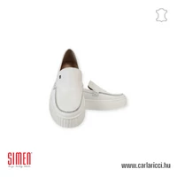 Simen 6843A fehér slipon