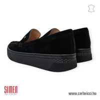 Simen 6843A fekete slipon