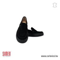 Simen 6843A fekete slipon