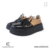 Carla Ricci 711 fekete camel sportcipő
