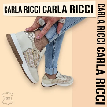 Carla Ricci 014-Y4087 Bézs sportcipő