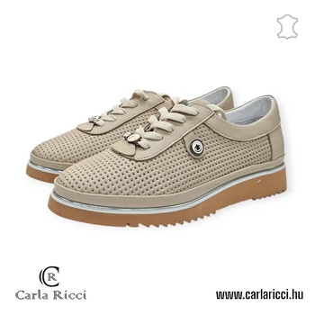 Carla Ricci 100.1062 bézs cipő M38