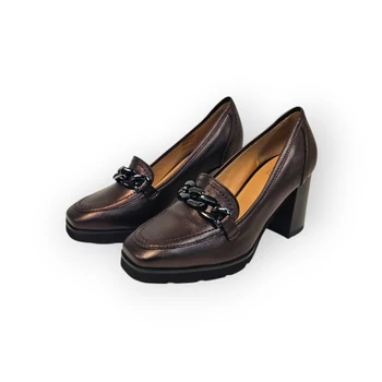 Simen 5050A Bordó bőr női cipő 