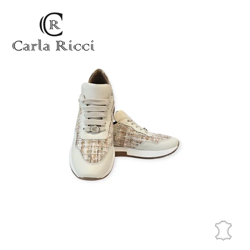 Carla Ricci 014-Y4087 Bézs sportcipő