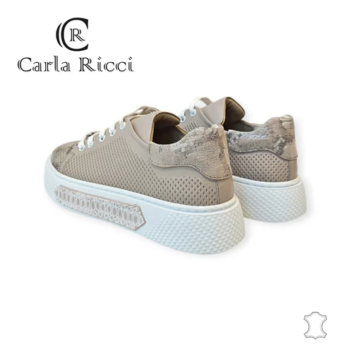 Carla Ricci 540-7000 bézs sportcipő