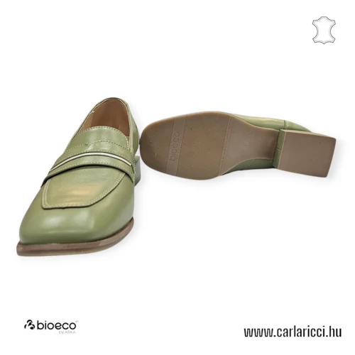 Bieco 6564 zöld utcai cipő