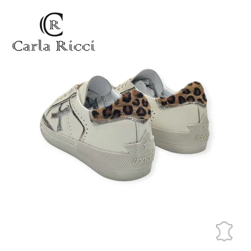 Carla Ricci bézs - ocelot sportcipő