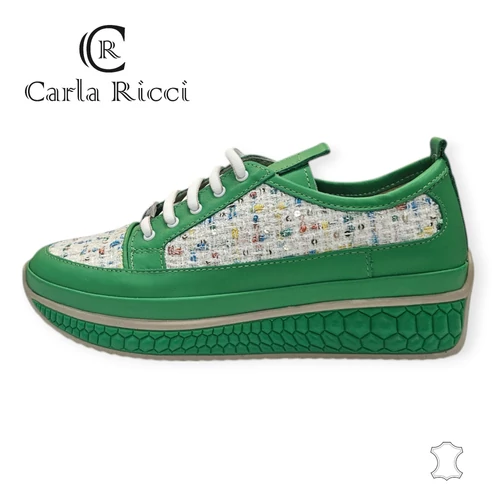 Carla Ricci Zöld sportcipő