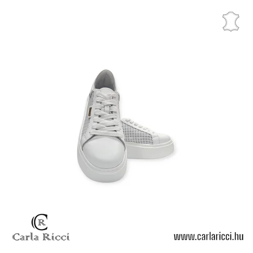 Carla Ricci 777 fehér sportcipő
